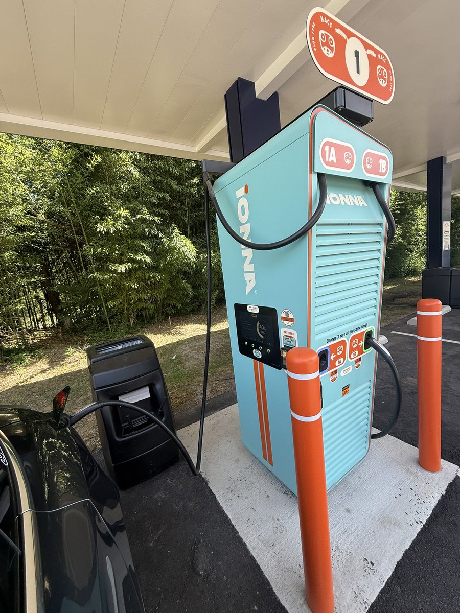 itskyleconner's tweet image. Juicing up at @ionnaofficial Apex
Will always be one of the coolest charging stations ⚡️