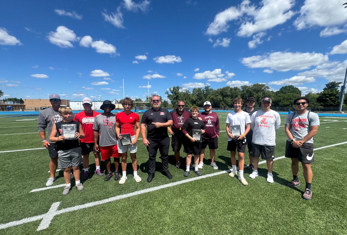 CrossTrainingA's tweet image. Great day for JV 7 on 7!! Here are the first Heart of a Champion Character Award Winners! Congratulations, way to put character first! Love Never Fails!❤️
Thank you Depew High School for hosting!
