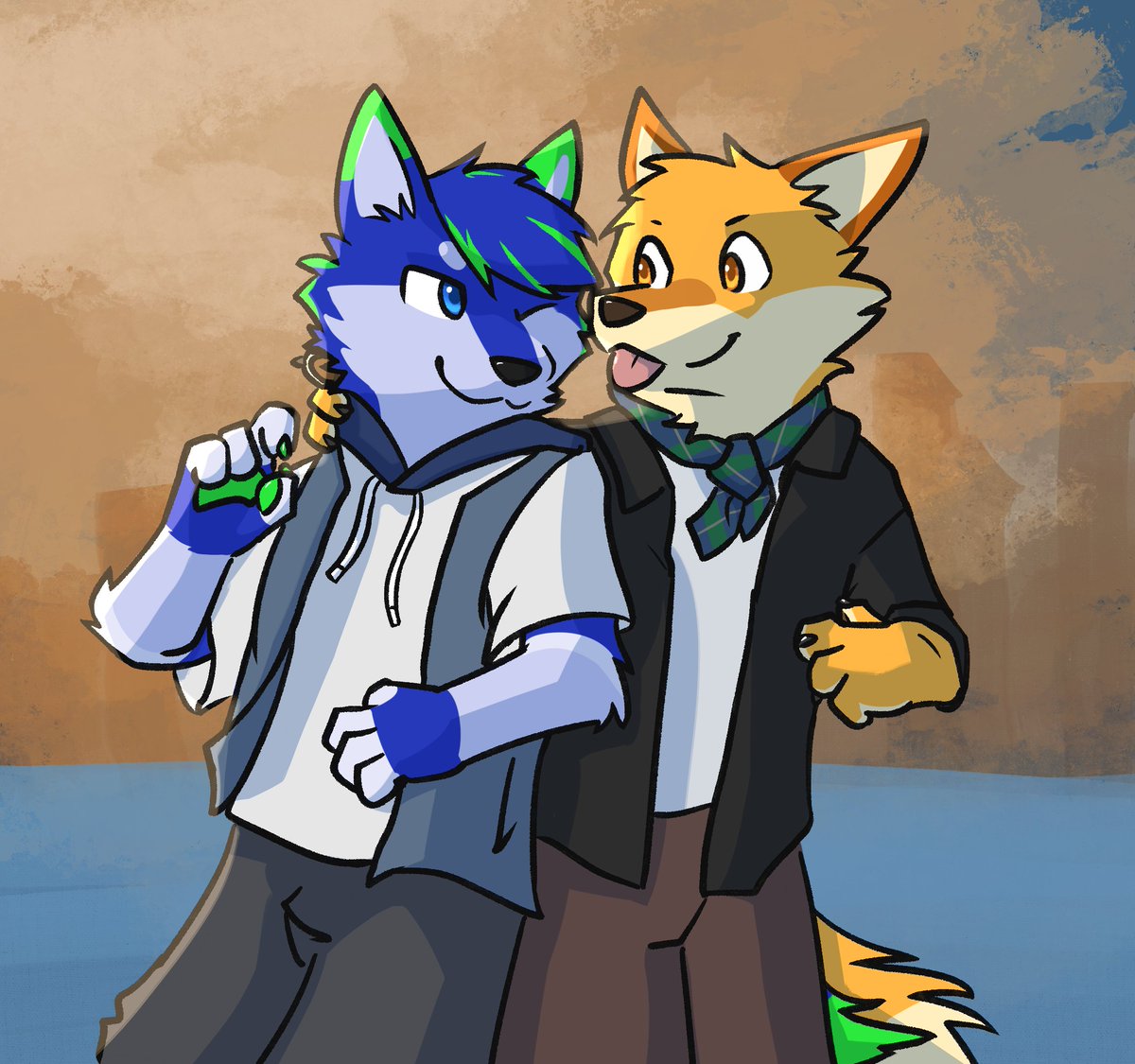 Leeyfox's tweet image. Happy birthday my dear @Randaeyote ! 🎂