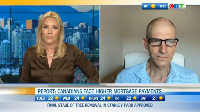 CTVMorningLive's tweet image. On CTV Morning Live with @Keri_Adams, @UBCSauderSchool Professor, Tom Davidoff addresses the results of a report showing Canadians are facing higher mortgage payments 📈👀
ctvnews.ca/vancouver/vide…