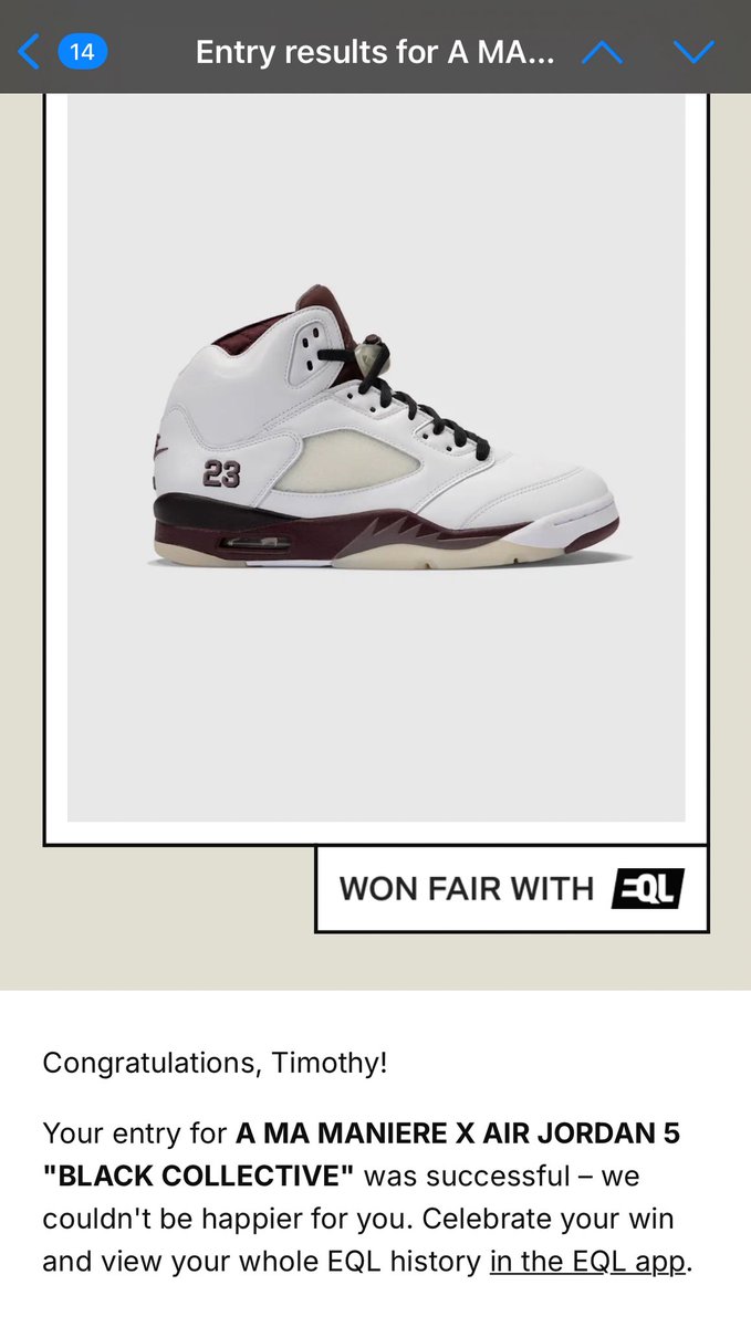 It’s a beautiful thing✨s/o <a href="/EQLofficial/">EQL Official</a> <a href="/TheSocialStatus/">Social Status</a> for the W🫡