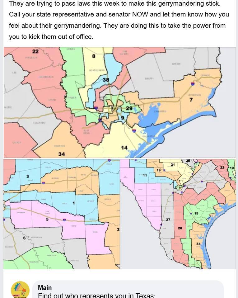 LPBexar's tweet image. “In a free society, voters choose politicians—not the other way around.”
Gerrymandering allows incumbents and political parties to entrench power by drawing districts to protect themselves, insulating them from accountability to the people.