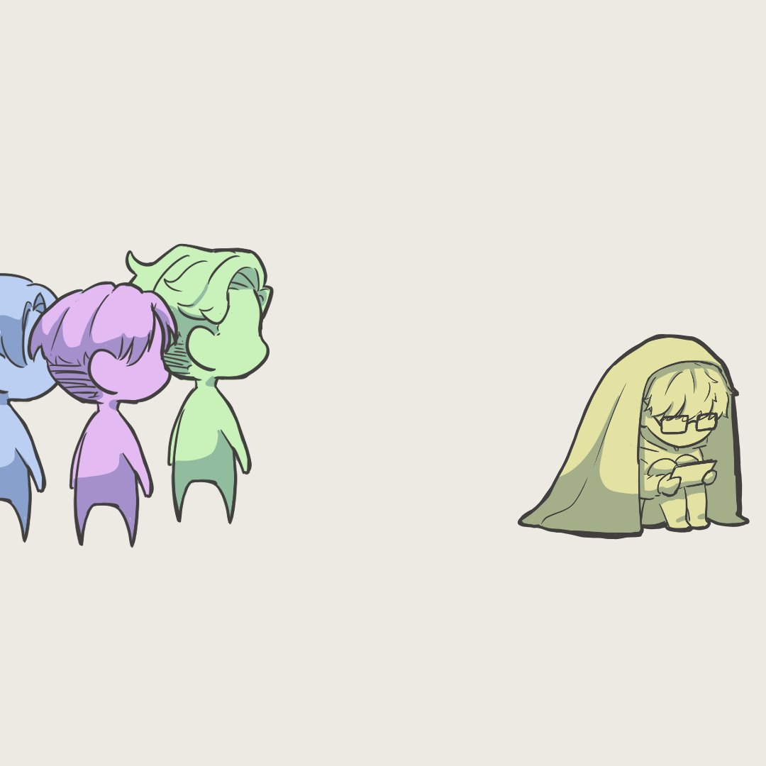 trifove3's tweet photo. when your introverted friend is surrounded by extroverted friends

#fanart #digitaldrawing #TextYourLife #digitalpainting https://t.co/QrZcxkK1I8