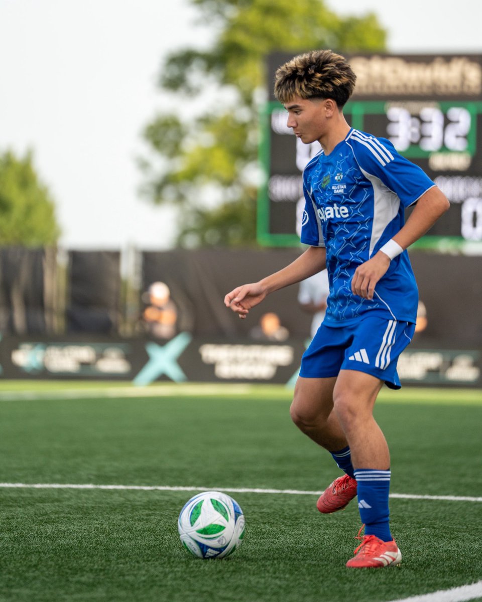 LAGalaxyAcademy's tweet image. Eddie Chadwick held it down for the West in the first half π€
#MLSNEXTAllStar | @MLSNEXT