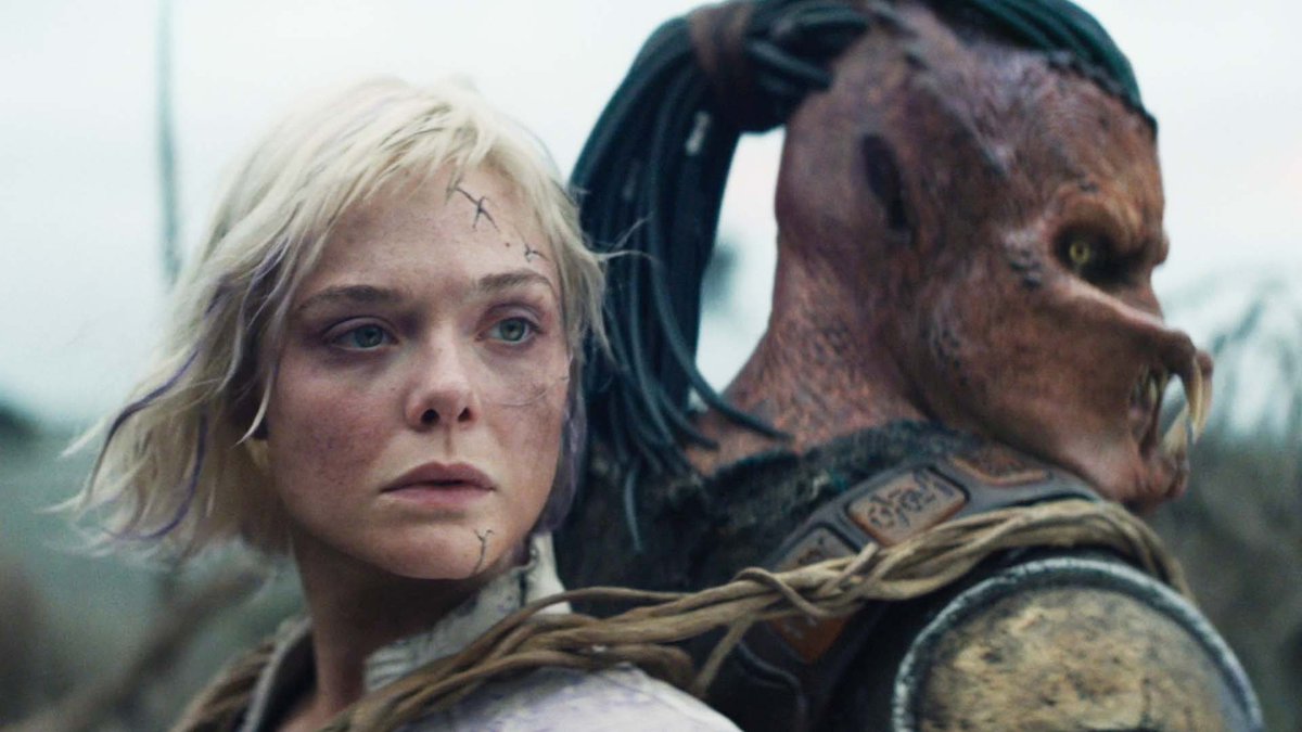 HunterBVideo's tweet image. Me and the baddie I pulled by being funny.
(Predator: Badlands 2025)