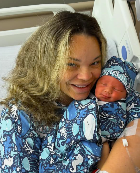 OneTakeNews's tweet image. Trisha Paytas has welcomed her third child, a boy!
His name is Aquaman.