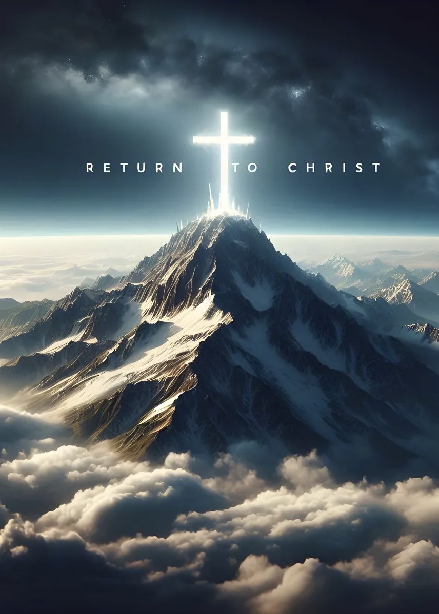 ChristAboveUs's tweet image. A real return to Christ is our only way forward.
We need Him.