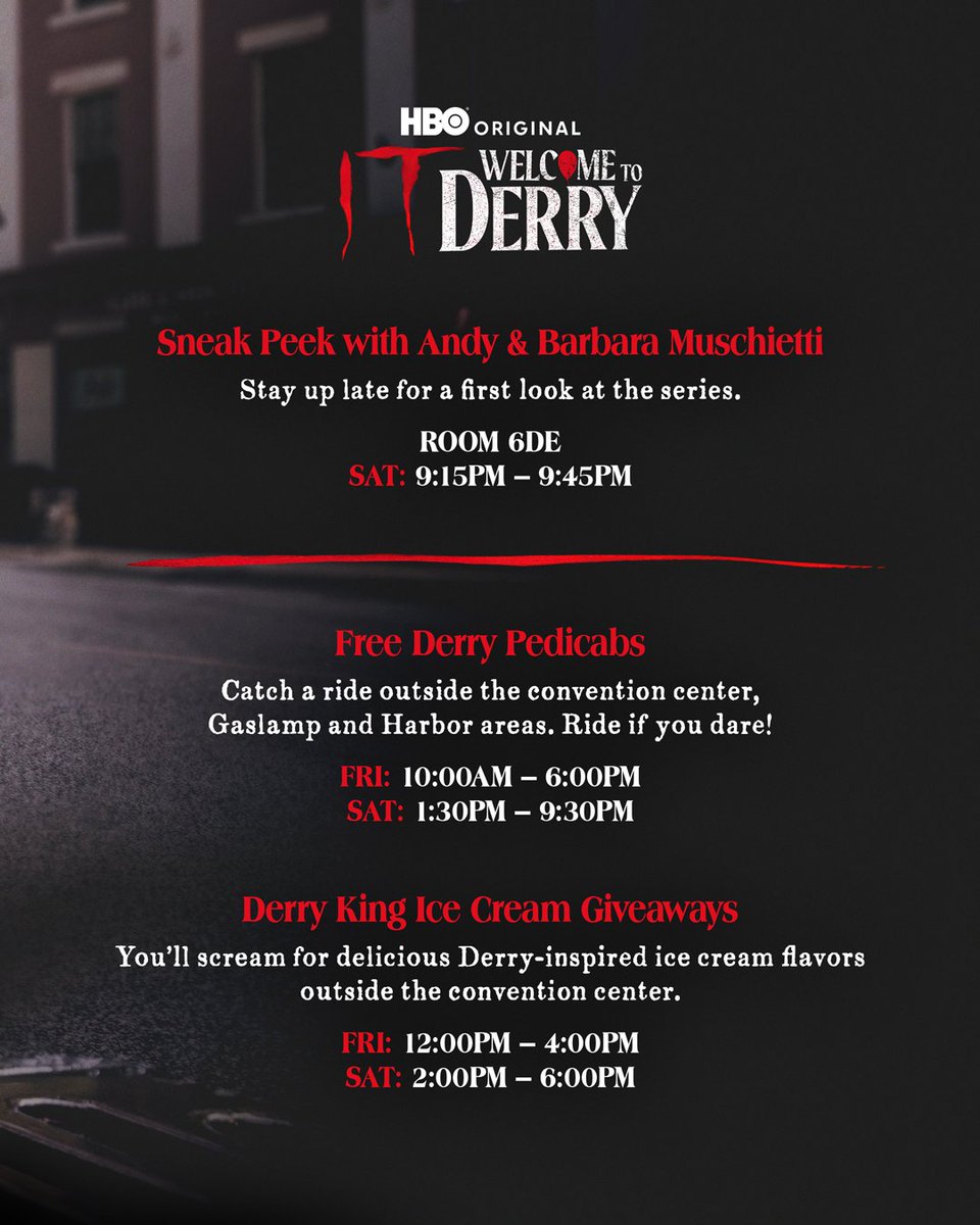 IT: Welcome to Derry 🎈🎈 tweet media
