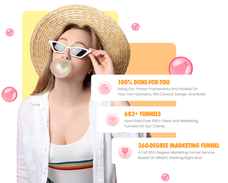 CamRConsulting's tweet photo. Is your business ready to see real results by enhancing efficiency and reaching more customers? 

At Bubblegum Marketing, we specialize in crafting automated sales funnels tailored specifically to meet the unique needs of modern businesses. 
https://t.co/fanxkCayHa https://t.co/mt5C25p7zE