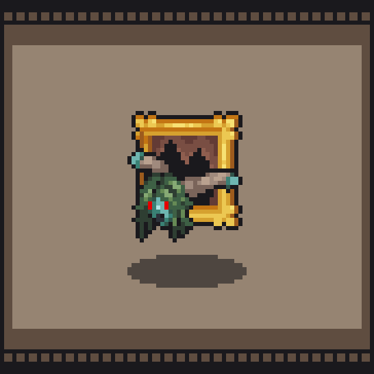 delagorepixels's tweet image. Portrait of a Nightmare from Book of Abominations!