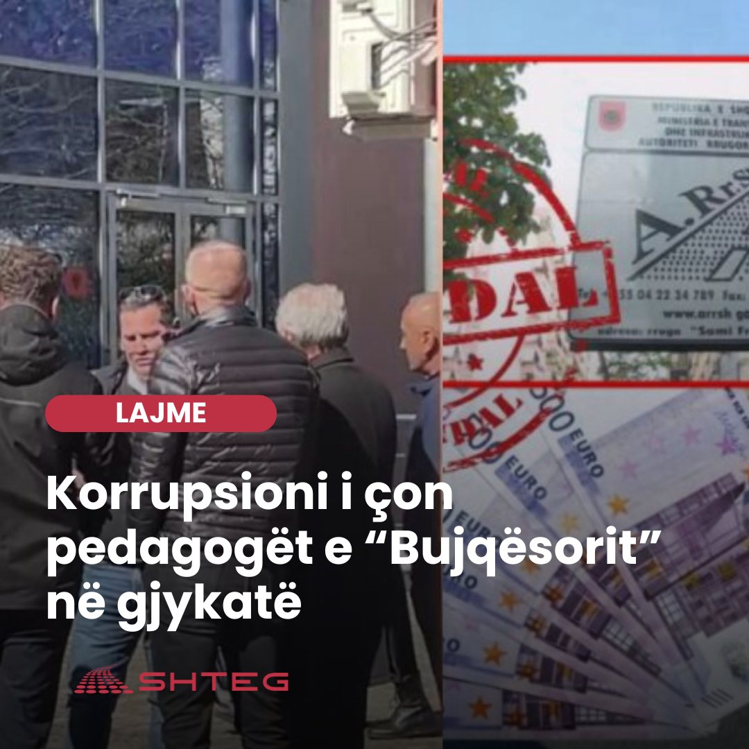 Korrupsioni i çon pedagogët e “Bujqësorit” në gjykatë

shteg.org/korrupsioni-i-…
.
.
#Korrupsion #SPAK #UniversitetiBujqësor #Drejtësia #Tendera #Hetim #Arsimi #Shqipëri #Abuzim #Pedagogë #Prokurim #KrimEkonomik #UBT #Gjyq #Akuzë #Publik #Favorizim #KrimZyrtar #SPAK2025