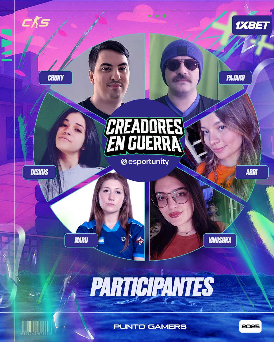 PUNTO GAMERS (@puntogamers_) on Twitter photo ¡BIENVENID@S!
Los últimos participantes ya están listos para decir presente en #CEG y demostrar lo mejor de sí. 💞
¡Nos vemos este finde! 🚀
<a href="/esportunitygg/">esportunity</a> <a href="/1x_latam/">1xBet Latam</a>
⏰ Viernes 20:00H
📺 Twitch.tv/puntogamers_ ¡BIENVENID@S!
Los últimos participantes ya están listos para decir presente en #CEG y demostrar lo mejor de sí. 💞
¡Nos vemos este finde! 🚀
<a href="/esportunitygg/">esportunity</a> <a href="/1x_latam/">1xBet Latam</a>
⏰ Viernes 20:00H
📺 Twitch.tv/puntogamers_