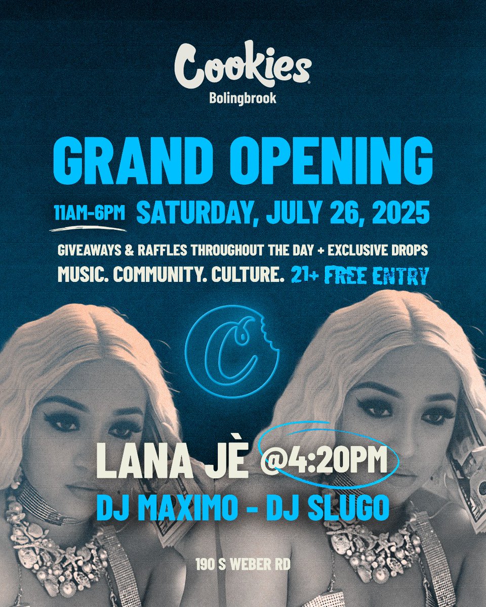 cookiesglobal's tweet image. 🚨 Win 2 free tickets to Lollapalooza in Chicago ! Pull up to the Grand Opening of @Cookiesboling this Saturday for your chance to win 💪🏽