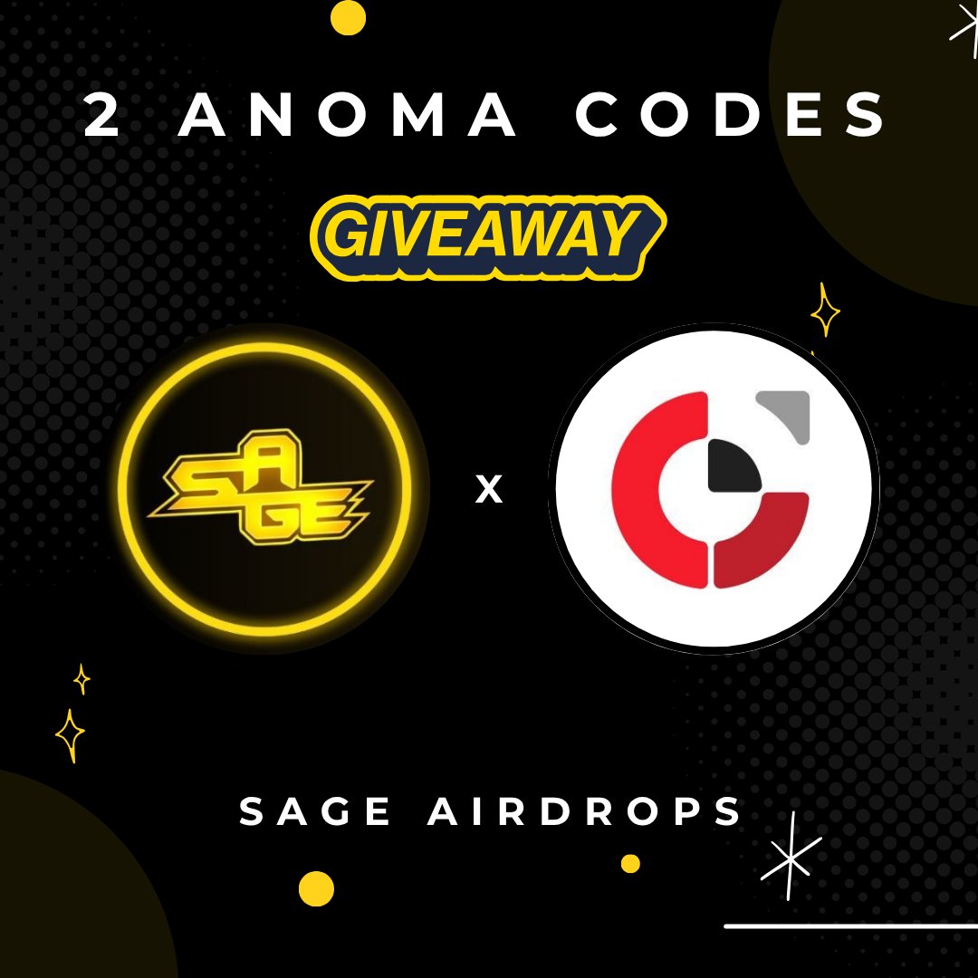 Crypto Sunny (Ø,G) .ink (@cryptoimsny2) on Twitter photo 🚨 Giveaway Time! 🚨
✨ We’re giving away 2 <a href="/anoma/">Anoma</a> Testnet Invite Codes to 2 lucky winners! 🎁
⬇️Here’s how to enter ⬇️
1️⃣ Follow <a href="/cryptoimsny2/">Crypto Sunny</a> & <a href="/AirdropHustleX/">Airdrop Hustle | Anomage</a>
2️⃣ Like + Repost this tweet
3️⃣ Comment Your Telegram ID
❗️Make sure to follow all steps to be eligible.
⏰ 🚨 Giveaway Time! 🚨
✨ We’re giving away 2 <a href="/anoma/">Anoma</a> Testnet Invite Codes to 2 lucky winners! 🎁
⬇️Here’s how to enter ⬇️
1️⃣ Follow <a href="/cryptoimsny2/">Crypto Sunny</a> & <a href="/AirdropHustleX/">Airdrop Hustle | Anomage</a>
2️⃣ Like + Repost this tweet
3️⃣ Comment Your Telegram ID
❗️Make sure to follow all steps to be eligible.
⏰