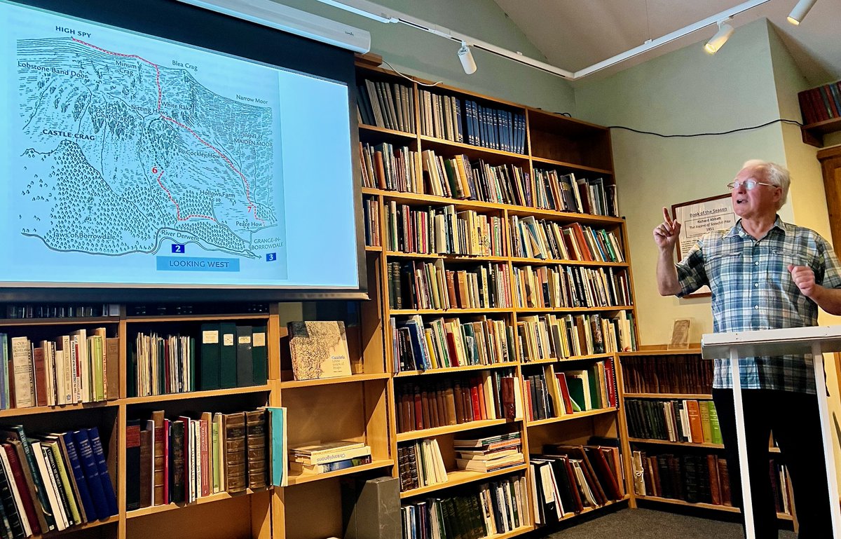Sue Wilkinson (@sue_wilkinson) on Twitter photo Fascinating insight into the history, art & craft of <a href="/fellranger1/">Mark Richards</a>'s line drawings <a href="/ArmittMuseum/">The Armitt: Museum, Gallery, Library</a> this morning. Here he is with a diagram from the 'Borrowdale' volume of his Fellranger Guides (Cicerone). Spot the Wainwright influence! Many thanks Mark for a great talk. Fascinating insight into the history, art & craft of <a href="/fellranger1/">Mark Richards</a>'s line drawings <a href="/ArmittMuseum/">The Armitt: Museum, Gallery, Library</a> this morning. Here he is with a diagram from the 'Borrowdale' volume of his Fellranger Guides (Cicerone). Spot the Wainwright influence! Many thanks Mark for a great talk.