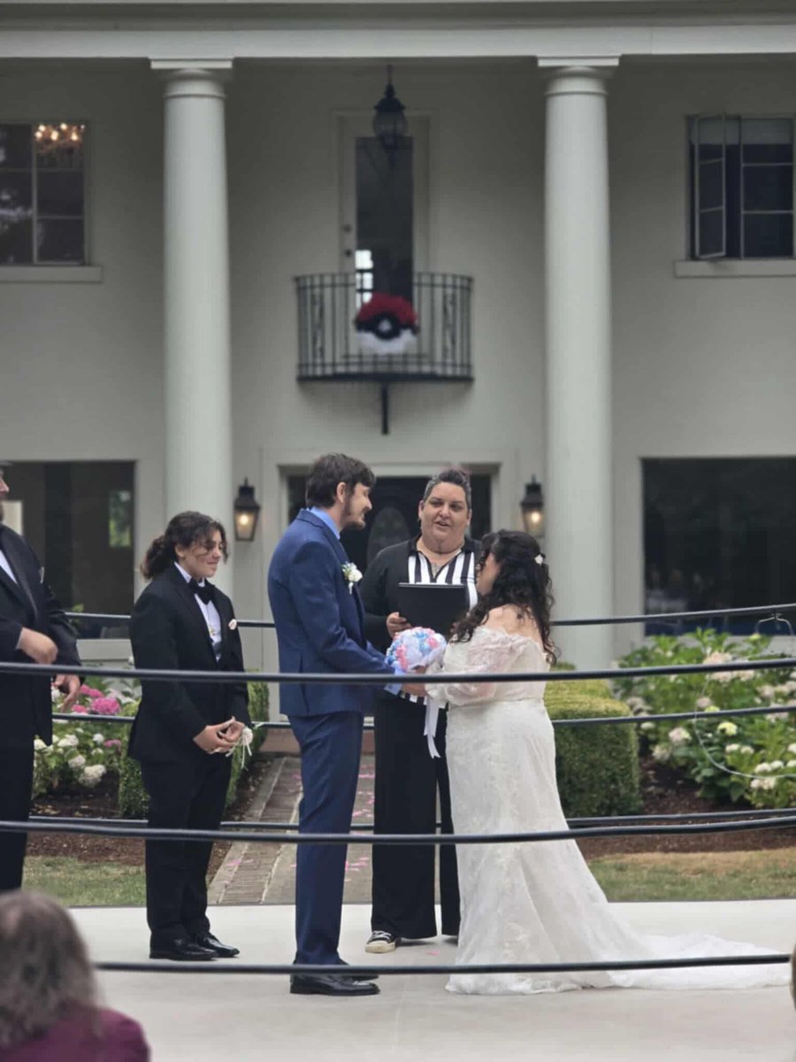 David S. Pumpkins (@halloriched) on Twitter photo Thank you <a href="/rockinrickyg/">Ricky Gibson</a> & <a href="/ORprowrestling/">OregonProWrestling</a> for allowing us to use one of your rings to get married in. Yes! We are FINALLY married! I love you forever <a href="/mary_neumann/">Mary Neumann ⚽️🎨🎧🏕🌈🏳️🌈</a>! Thank you <a href="/rockinrickyg/">Ricky Gibson</a> & <a href="/ORprowrestling/">OregonProWrestling</a> for allowing us to use one of your rings to get married in. Yes! We are FINALLY married! I love you forever <a href="/mary_neumann/">Mary Neumann ⚽️🎨🎧🏕🌈🏳️🌈</a>!