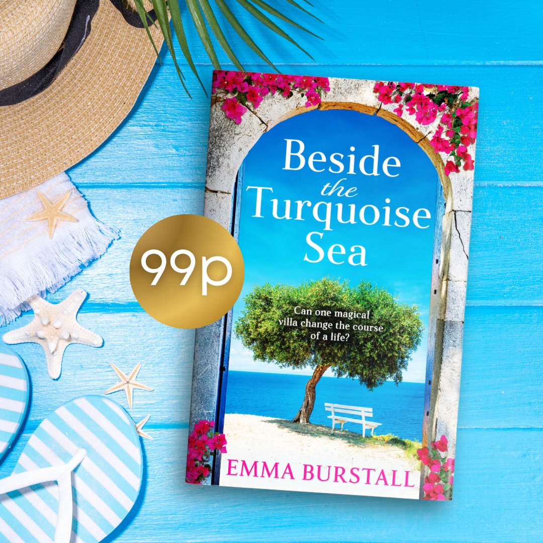 📚 99p DEAL 📚

When conflict arises between two of Edie's guests, will she be prepared for revelations that could change her life forever? ✨

Escape to the sunshine of Crete with <a href="/EmmaBurstall/">Emma Burstall</a> in #BesidetheTurquoiseSea ☀️ Available for 99p now! mybook.to/BesidetheTurqu…