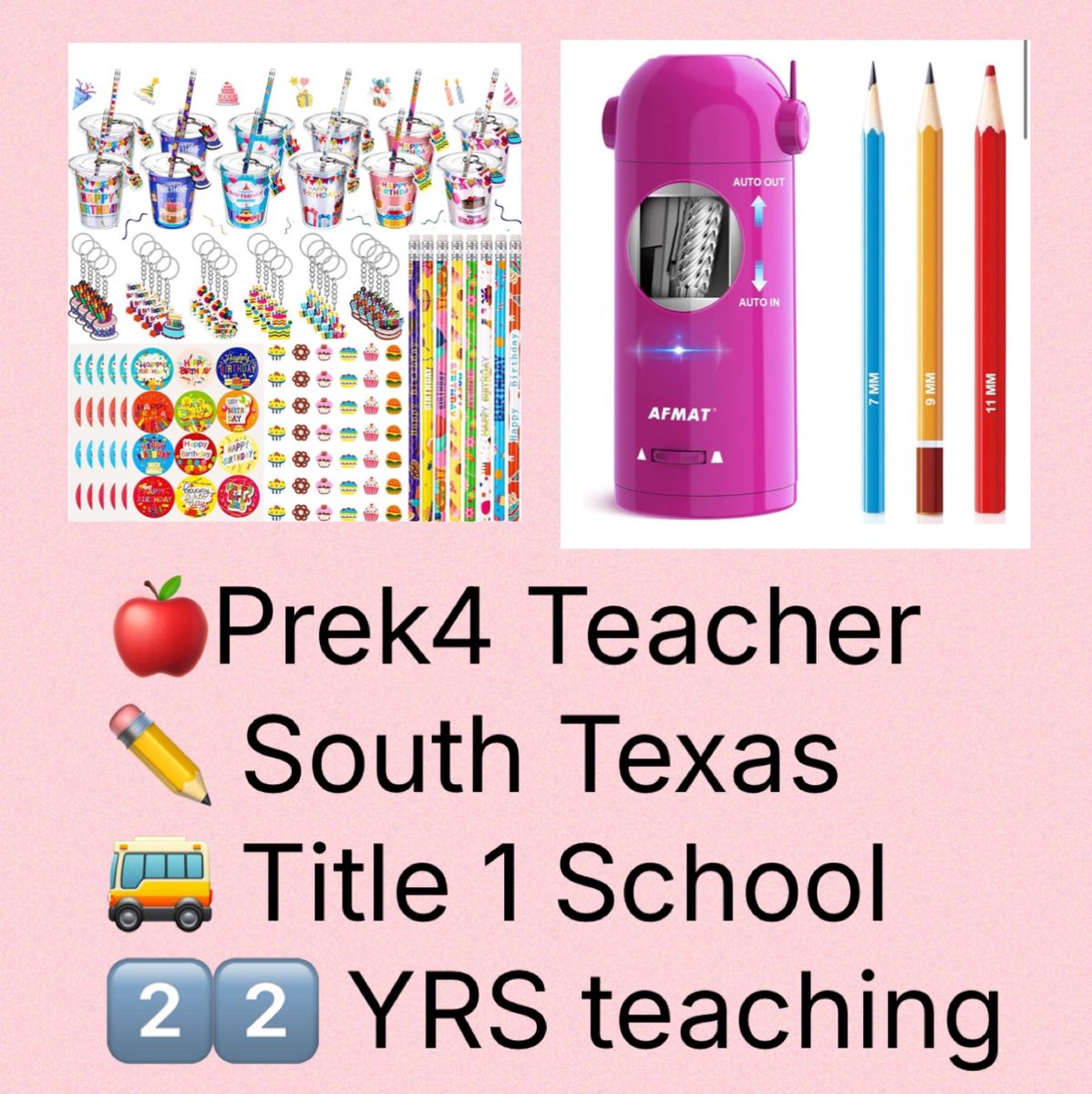 babe_perales's tweet photo. @MrsMcD6 Thank you!

👋 Just a teacher out here manifesting a fully stocked classroom and maybe… a nap.😴 

Here’s my wishlist if you wanna play Amazon Fairy 🧚 📦

👉 https://t.co/BK64bYbrK7 
#sendhelp #clearthelist #SupportTeachers #TeachersofX #ClearTheList2025 #AmazonWishlist https://t.co/8AFbzsDIq9