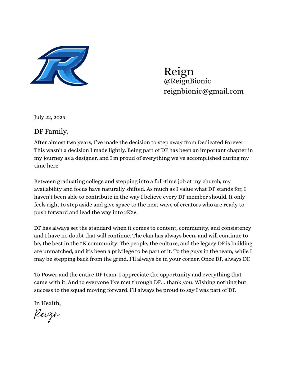 ReignBionic's tweet image. to my @TheDFClan Family…
