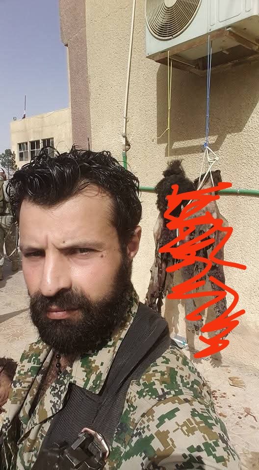 C_S_E_C's tweet image. ميليشا #الهجري_الخائن تنعي مقتل قائدها العسكري (هادي اسماعيل ابو عاصي) في قرية المزرعة بريف #السويداء ، وهو يمثل الذراع الايمن للمجرم (عصام زهر الدين ) قائد قوات النظام الساقط، الذي قتل في #ديرالزور بعام 2017 .
وكانا سابقا مسؤولين عن اشنع الجرائم بدير الزور وتعليق لجثث ضحاياهم.