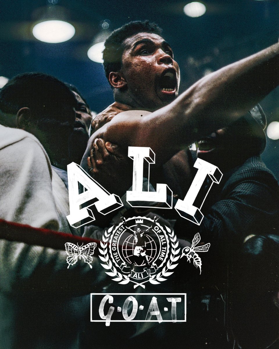 MuhammadAli's tweet image. He Didn’t Wait to Be Crowned.
Ali told the world he was the greatest before anyone else believed it. Then he made us all believers. This hoody is for those who walk with that same conviction.
"It’s hard to be humble when you’re as great as I am.”
In fact, it’s impossible.…