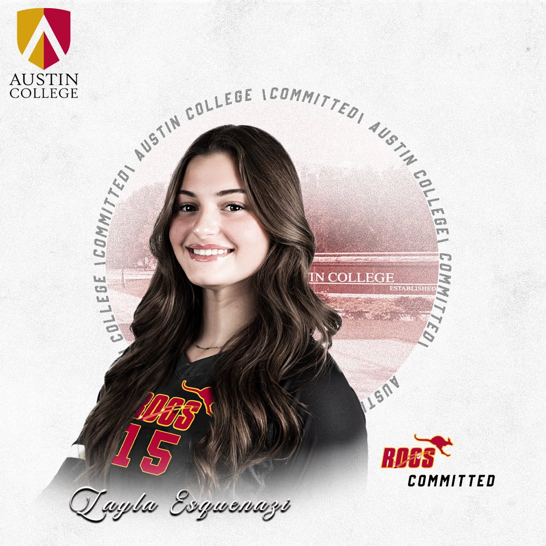 Congratulations to Layla Esquenazi on her commitment to continue her academic and volleyball career at Austin College. We are extremely proud of your accomplishment!!
