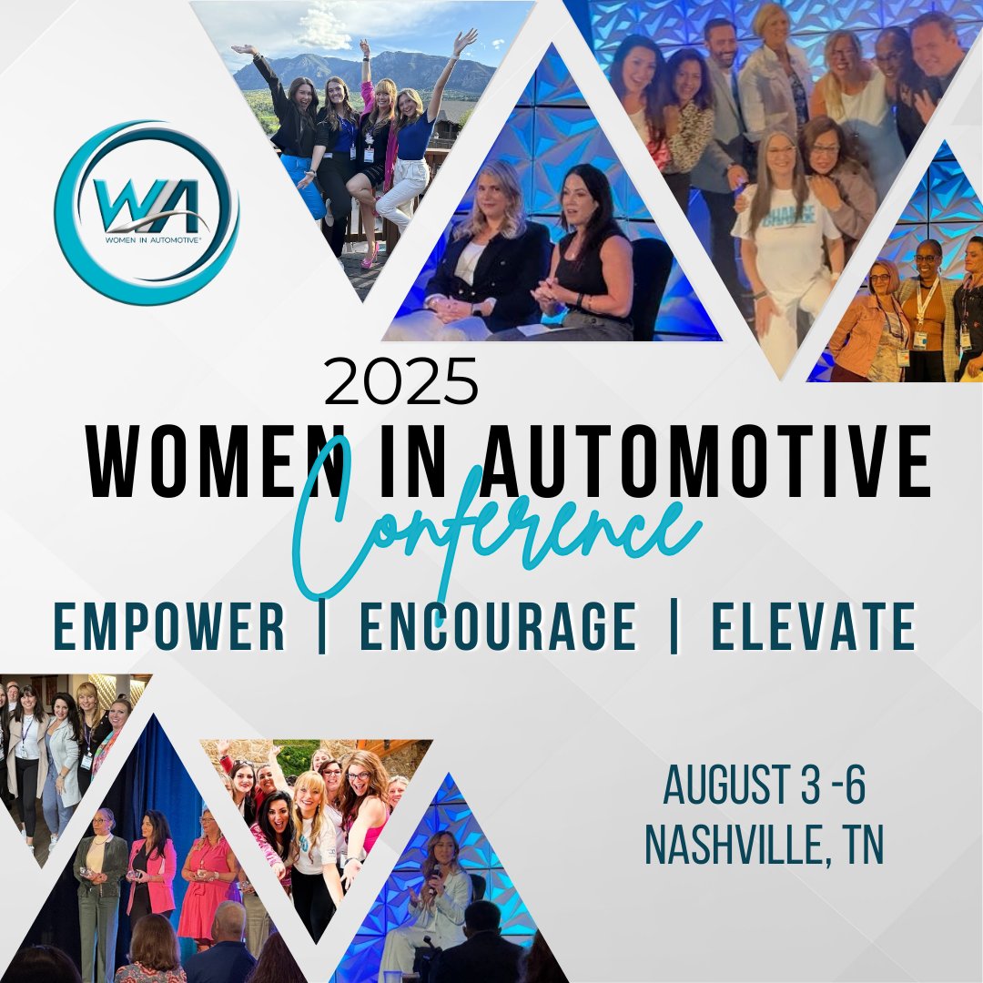 🚗 You belong in the room. You belong in this moment.
Join us at #WIA2025 and let’s lead together.
🎟️tickets → rebrand.ly/WIA2025
#WIANashville #WomenInAutomotive #EmpowerEncourageElevate