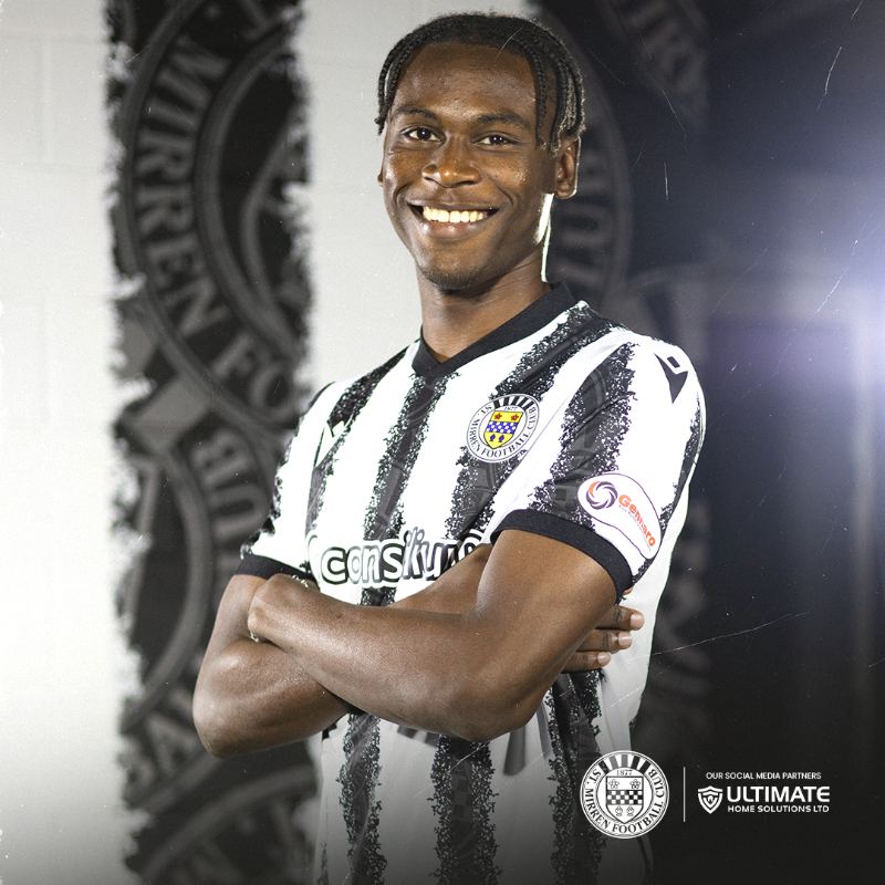 saintmirrenfc's tweet photo. A warm welcome to our newest Saint, Jalmaro Calvin 🇯🇲