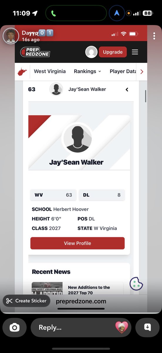 Jay’Sean Walker (@jaysean2009) on Twitter photo Thx 🙏🏽 <a href="/PrepRedzoneWV/">Prep Redzone West Virginia</a> for ranking me #63 in the state and #8 in the class of 2027 <a href="/jfields50/">Joey Fields</a> <a href="/street_ralph/">Ralph Street</a> <a href="/HHHuskiesFB/">Herbert Hoover Football</a> Thx 🙏🏽 <a href="/PrepRedzoneWV/">Prep Redzone West Virginia</a> for ranking me #63 in the state and #8 in the class of 2027 <a href="/jfields50/">Joey Fields</a> <a href="/street_ralph/">Ralph Street</a> <a href="/HHHuskiesFB/">Herbert Hoover Football</a>
