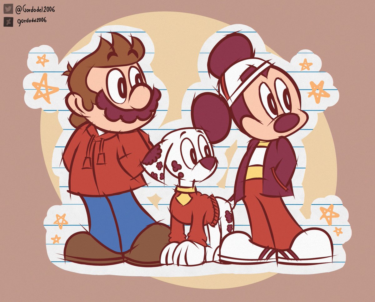 Gordodel2006's tweet image. Casual clothes ✨
#MickeyMouseClubhousePlus #SuperMarioBros #PawPatrol #FlatColor