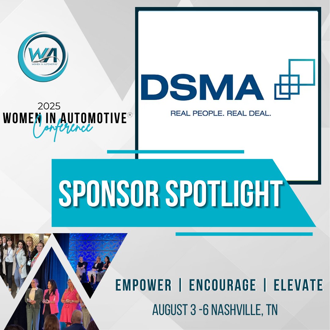 🚗 1,000+ years of experience. 100% auto-focused.
Shoutout to DSMA, #WIA2025 sponsor and North America’s leading automotive M&amp;A firm.
Buy. Sell. Succeed.
🔗 dsma.com
🎟️ Register → rebrand.ly/WIA2025

#WIA2025Sponsor