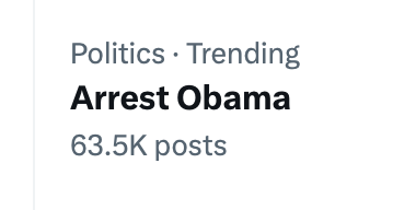 Trending now.