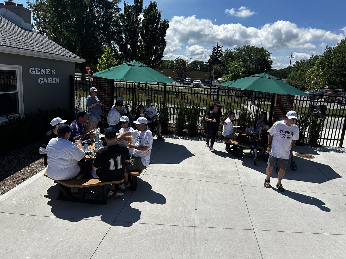 Tecumseh Thunder 18U (@tbcthunder18u) on Twitter photo Perfect day for the 13th Annual “Friends of the Thunder” Fun Camp. How lucky are we to provide an opportunity for adults living with special needs a fun-filled day at Lacasse Park #servicebeforeself #bleedpurple <a href="/TecumsehThunder/">Tecumseh Thunder</a> <a href="/TownofTecumseh/">Town of Tecumseh</a> <a href="/ThePBLO/">Premier Baseball League of Ontario</a> Perfect day for the 13th Annual “Friends of the Thunder” Fun Camp. How lucky are we to provide an opportunity for adults living with special needs a fun-filled day at Lacasse Park #servicebeforeself #bleedpurple <a href="/TecumsehThunder/">Tecumseh Thunder</a> <a href="/TownofTecumseh/">Town of Tecumseh</a> <a href="/ThePBLO/">Premier Baseball League of Ontario</a>