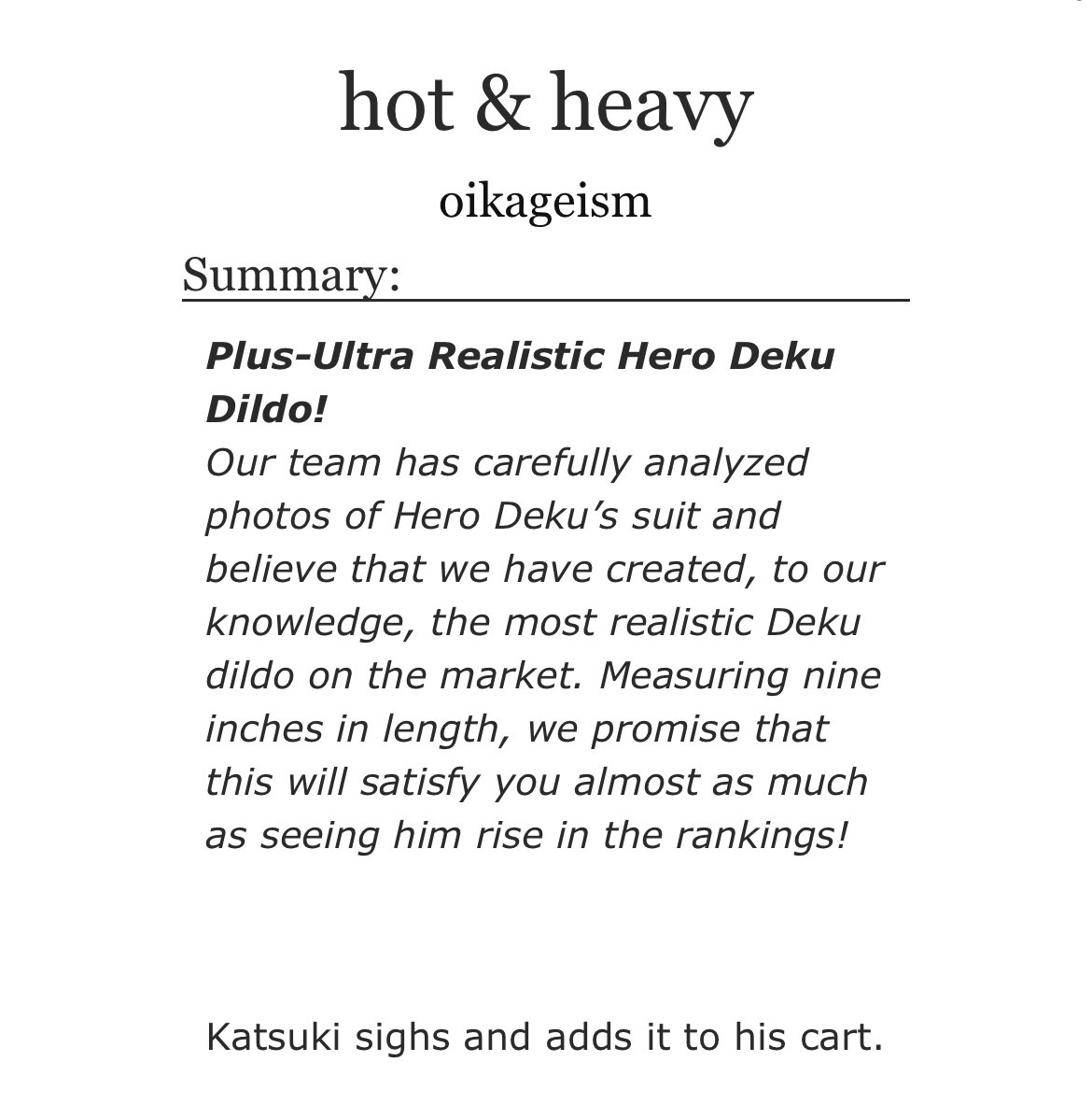 oikageism's tweet image. #dkbk #izkt ☆
hot & heavy
- 🔞 rated E 🔞
- 5.2k
- written for the dkbk exchange :)
- linked below!