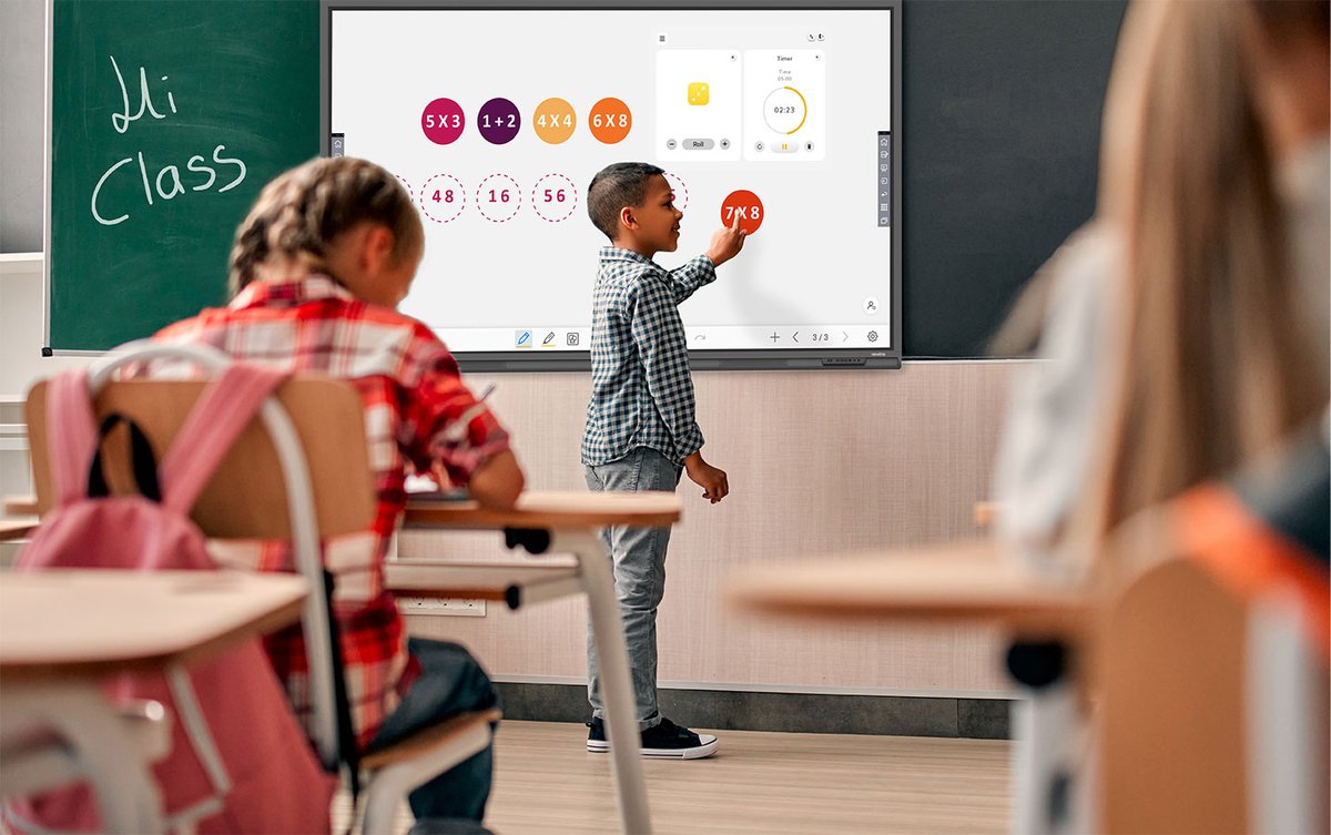 🚨 New in the Newline Whiteboard on the Q Pro! 🚨
Say hello to AI-powered search and handwriting recognition — making brainstorming, teaching, and presenting smarter than ever.
Smarter tools, smoother workflow — only on the Q Pro! Learn more: newline.pub/40hIEDS