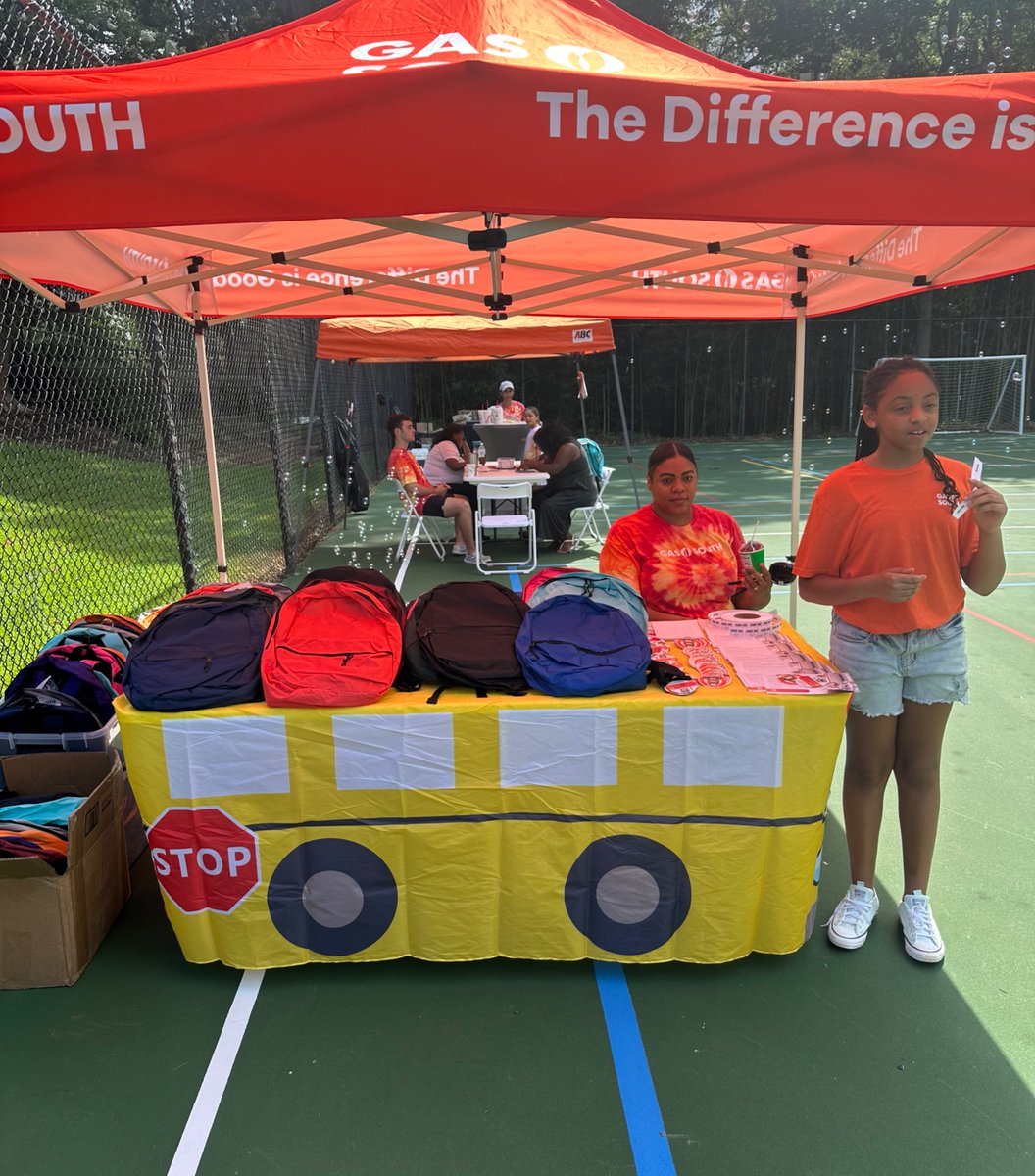 Our Residential Management and Development team had an amazing time hosting an event at Roswell Creek Apartments to help families gear up for school! We handed out backpacks packed with school supplies and kids enjoyed a surprise visit from Mr. Meter!