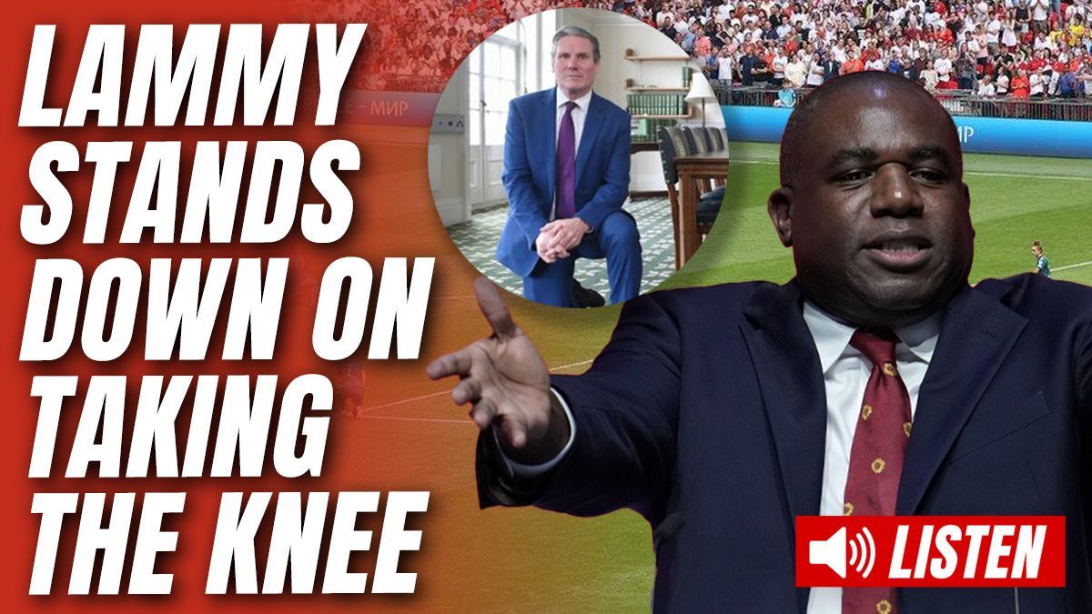 GuidoFawkes's tweet image. Lammy: Moment to Take the Knee ‘Has Passed’ order-order.com/2025/07/22/lam…