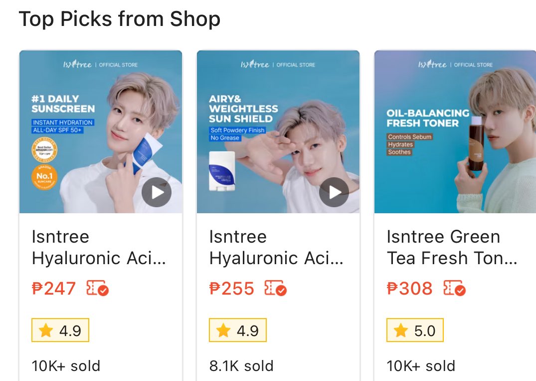 _dearestjaem's tweet image. sobrang outdated ko na, nagulat ako endorser pala ng isntree si jemjem 🥹💕