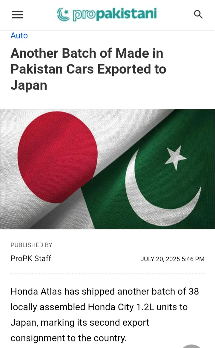 jashim4truth's tweet image. Pakistan builds fighter jets that rival those of enemy nations like India and the West, and even manufactures cars for export to Japan
Meanwhile, in 54 years of independence, Bangladesh still scares its people with ghosts of "razakar" and "freedom fighters," clinging to an…