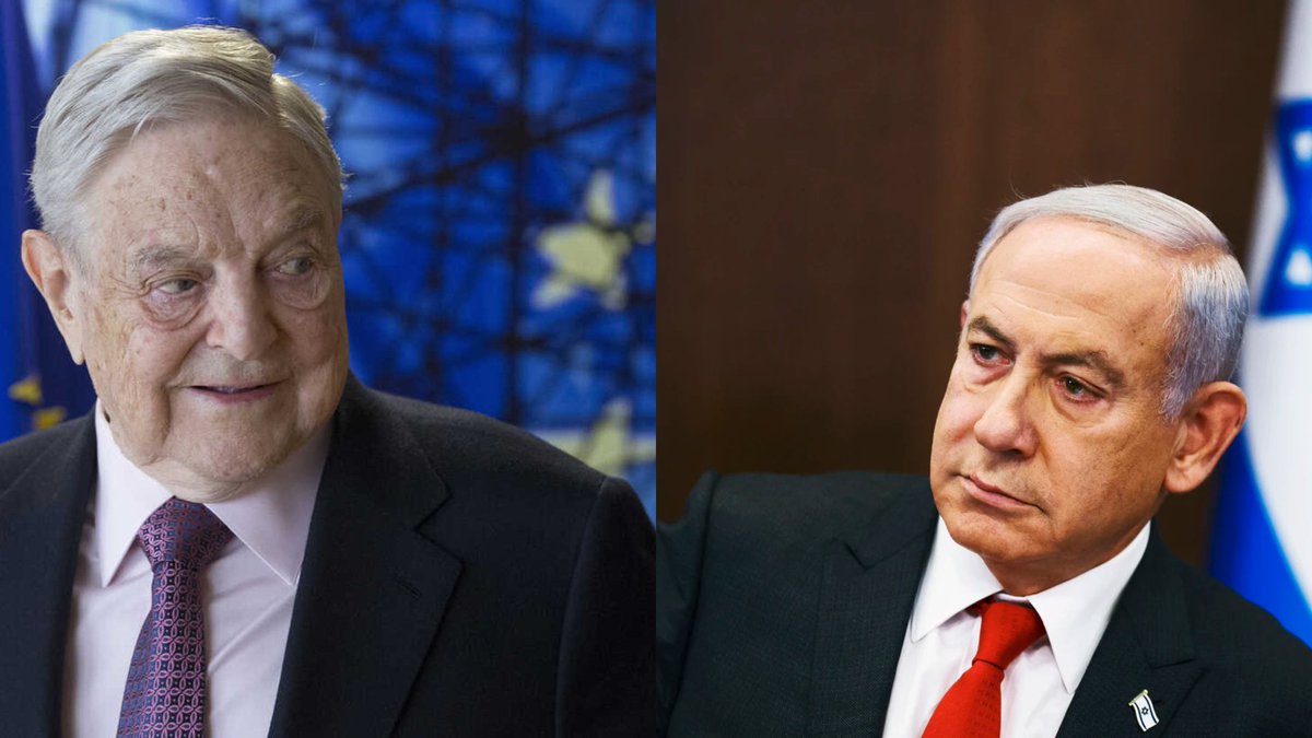 EniorJimenez's tweet image. George Soros, representante por antonomasia de la izquierda.
Benjamin Netanyahu, representante por antonomasia de la derecha.
Ambos judíos ashkenazíes.
El de la izquierda utiliza su enorme riqueza para promover el aborto, las causas LGBT, fronteras abiertas y la destrucción de…