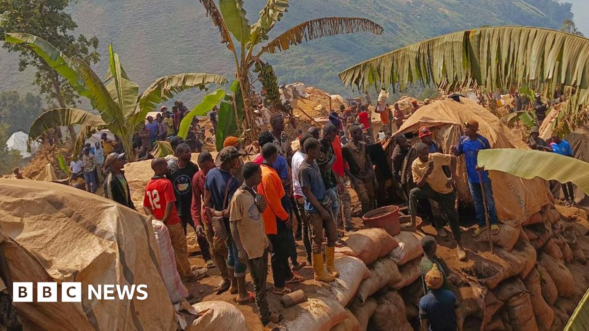 BBCAfrica's tweet image. Six people have been pulled out alive of a gold mine that collapsed in Lomera in the east of the Democratic Republic of Congo in the early hours of Sunday. People have been using their bare hands and basic tools to free miners trapped underground.
bbc.in/4nZIRWo
