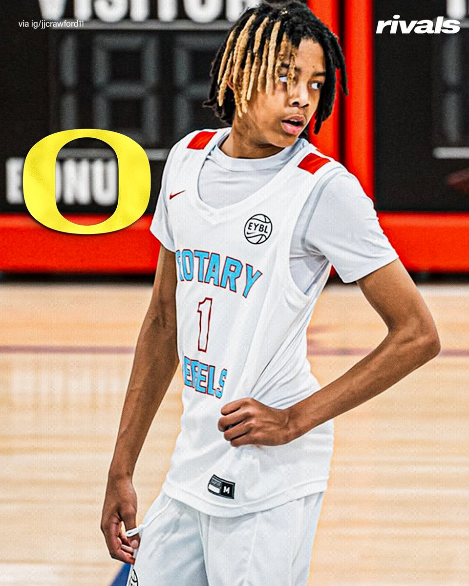 Rivals_HS's tweet image. JJ Crawford, son of former NBA All-Star Jamal Crawford, was offered by OREGON🤯
Crawford is a 2029 grad with over 8 offers.
on3.com/rivals/categor…