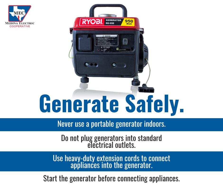 Planning to use a generator?⚡ Understanding proper safety is crucial. Find vital generator safety tips and what you need to know about safe operation in the July issue of Texas Co-op Power.