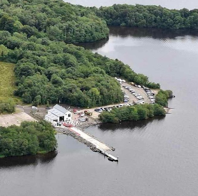 Great aerial photograph from Rescue 118 as the Sligo Coastguard helicopter was coming into land at the Enniskillen RNLI open day on Saturday (July 19th). 

Thank you to everyone who came along and supported the event.