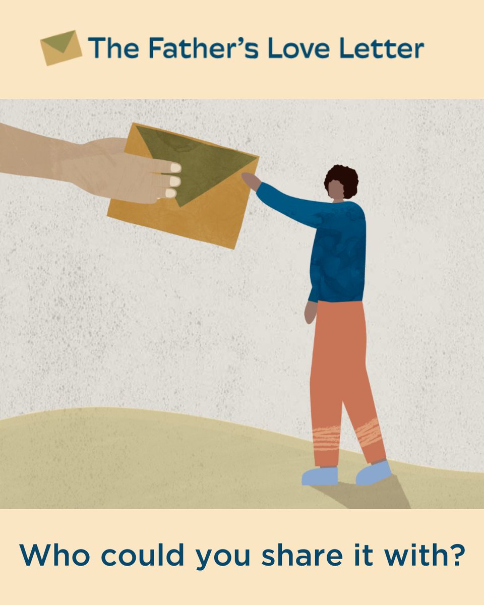 💌 Need some love today? 💌
The Father’s Love Letter is like a hug in words — straight from Father God's heart to you. Open it here and share the love with others:

fathersloveletter.org.uk
#HeartfeltLove #FathersLoveLetter #YouAreLoved