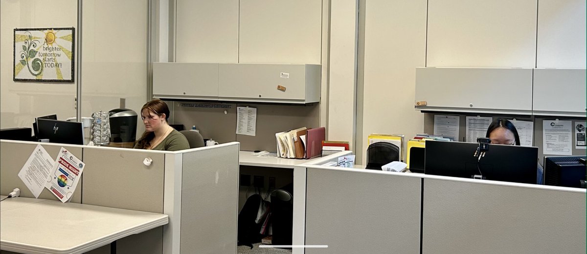 EPSF summer interns Alyssa and Clare from Cascade High are hard at work! 
#EPS_OurStudentsRock