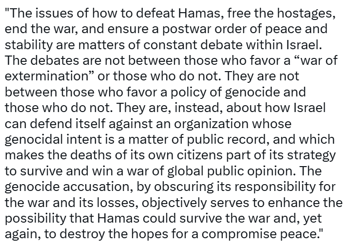 DavidHirsh's tweet image. Why won't @nytimes publish the response to Bartov's nonsense about Israeli genocide?
blogs.timesofisrael.com/hamas-disappea…
@JeffreyHerf
