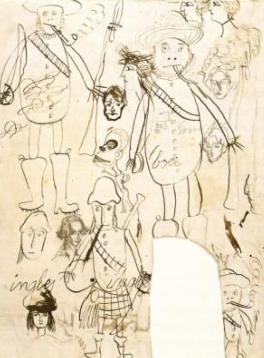boershistory's tweet image. Picasso's drawing of the Boers (L)Picasso in his young days, c. 1908. Photographer unknown. Source: Laurence Madeline and Marilyn Martin (eds.) (2006). ‘Picasso and Africa...😁