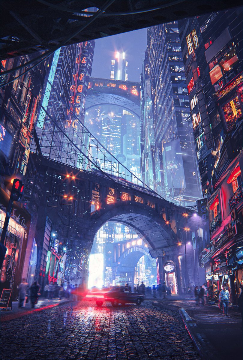jarvinart's tweet image. Nightdrive
