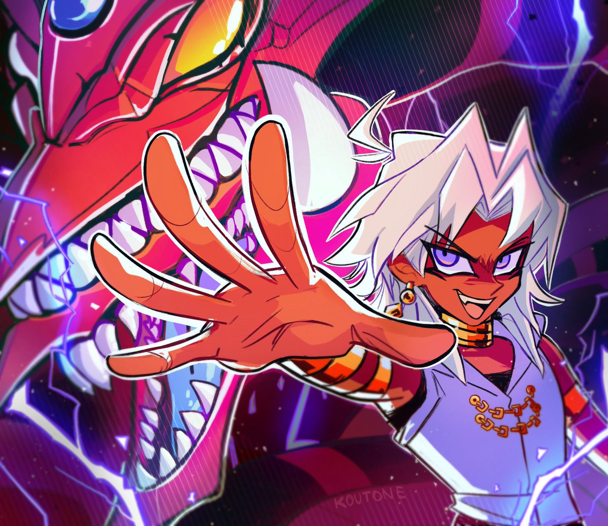 koutone9's tweet image. MARIK DUEL LINKS FINALLY CONFIRMED PARTY 💜💜